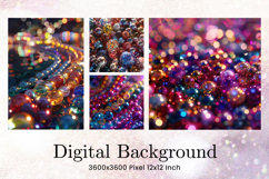 Pearl Beaded Texture Background Wallpaper Backdrops_36 Product Image 1