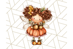 Fall Fairy Clipart PNG, Autumn Fairy People With Wings Product Image 4