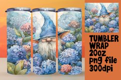 Sunshine Gnome Sublimation Tumbler Wrap 20oz Product Image 1