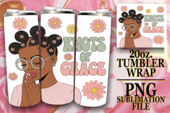 Cozy Moments 20oz tumbler wrap, Praying Woman Product Image 1