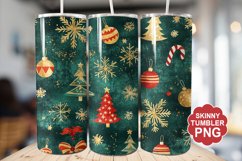 Christmas Tree Tumbler | Christmas Tumbler Wrap Product Image 1