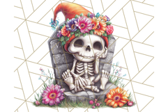 Spooky Gnome Village Clipart PNG Halloween Png Product Image 4