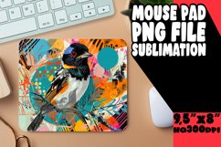 Versatile Mouse Mat with Birds Product Image 1