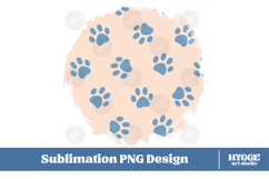 American 4th of July Cat Dog Paw Background Png DTF Bundle Product Image 3