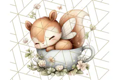 Forest Fairy Garden Creatures PNG, Whimsical Woodland Art Product Image 4