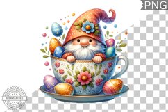 Easter Gnome Sublimation - Clipart PNG Design Product Image 1