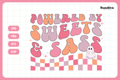Funny Halloween Toddler Shirt Quote SVG | Sweets &amp; Sass Product Image 3