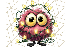 Quirky Monster Clipart PNG, Funny Spooky Creatures Product Image 4