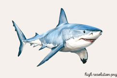 Underwater Animals Clipart PNG Product Image 1