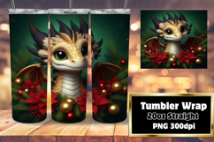 EYE-CATCHING 20oz Tumbler PNG , Dragon Product Image 1