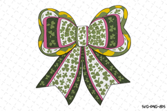 Bow Svg | St Patrick&#039;s day Design Product Image 1