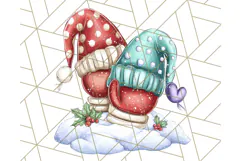 Christmas North Pole Village PNG Clipart, Cute Holiday Art Product Image 4