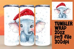 EXCLUSIVE 20oz Tumbler Design , Christmas Animals Product Image 1