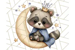 Woodland Nursery Baby Animals Clipart, Cute Animals Png Product Image 4