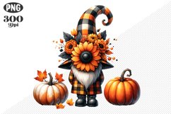 Halloween Gnomes Sublimation - Clipart PNG Design Product Image 1