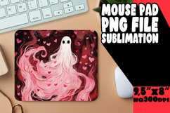 Cute Ghostly Hearts Sublimation Product Image 1