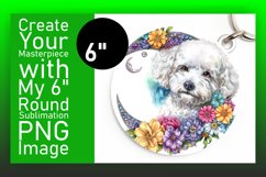 Fashionable Dog Breed Sublimation Car Coaster Product Image 1
