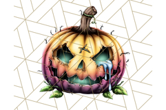 Spooky Jack O Lantern PNG Clipart, Scary Halloween Pumpkins Product Image 4