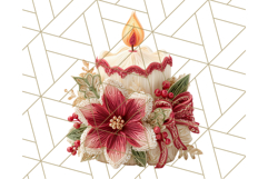 Christmas Clipart, Crafter’s Christmas Paper and Fabric Art Product Image 4