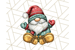 Christmas Gnome Clipart, Holiday Gnomes PNG Illustrations Product Image 4