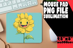 Whimsical Blossom Bonanza: Mouse Pad Designs Art PNG Product Image 1