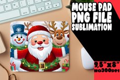 COZY mouse PAD Sublimation Magic, Christmas Santa Product Image 1