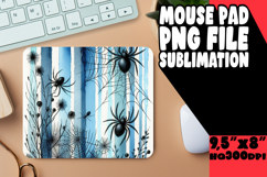Cheerful Mouse Mat Sublimation PNG, Halloween Product Image 1