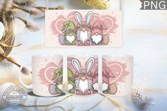 Easter Mug Wrap Design - Easter Gnome Sublimation Product Image 1