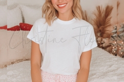 White Christmas Shirt Mockup Product Image 3