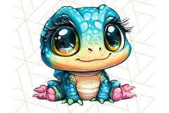 Jungle Creatures Kawaii Clipart PNG, Cute Rainforest Animal Product Image 4