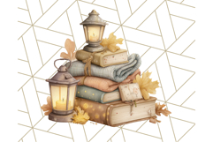 Cozy Fall Clipart PNG Autumn Cozy Elements Product Image 4