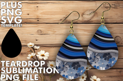 Stylish Teardrop Earrings Ideas, Pattern Product Image 1