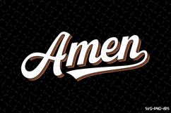 Amen SVG Design | Quotes| SVG Cut Files Product Image 1