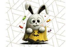 Halloween Animals in Costumes Clipart PNG, Cute Pets Art Product Image 4