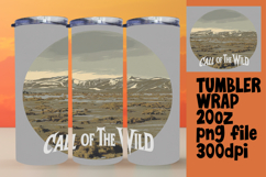 CUSTOM 20oz Tumbler Design for DIY , Adventure Product Image 1