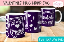 Booked with you mug Wrap SVG for infusible ink sheets Product Image 2