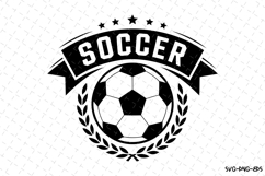 Soccer Svg | Game Day Svg | Sport Svg | Svg Cut Files Product Image 1