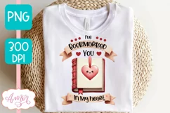 Valentines PNG design for book lovers, bookish shirt PNG Product Image 3