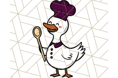 Goose Occupation Clipart PNG, Cute Job-Themed Graphics Product Image 4