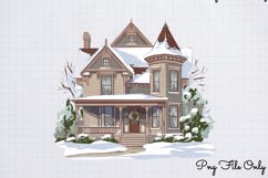 Victorian Winter Clipart Sublimation PNG Product Image 1