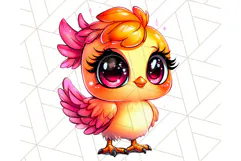Farm Animals Kawaii Clipart PNG, Cute Barnyard Animal Product Image 4