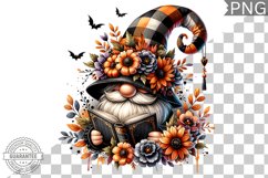 Halloween Gnome Sublimation - Clipart PNG Design Product Image 1