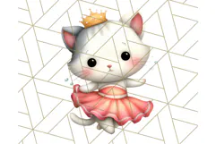 Princess Animal PNG Clipart with Crowns & Royal Accessories Product Image 4