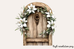 Christian Rustic Easter Clipart PNG Product Image 1
