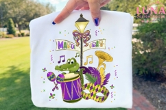 Mardi Gras PNG, Preppy Mardi Gras Y'all Png Product Image 3