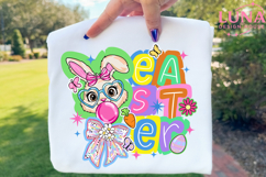 Happy Easter Png, Easter Bunny Png, Preppy Easter Png Product Image 3