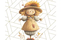 Cottagecore Halloween Clipart Cozy PNG, Autumn Fall Png Product Image 4