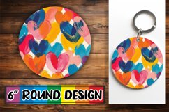 Valentines Keychain &amp; Coaster Product Image 1
