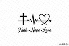 Faith .Hope.LoveSVG | SVG Cut files | Cricut Product Image 1