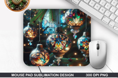 Christmas Mouse Pad Sublimation, Christmas Mouse Pad PNG Product Image 1